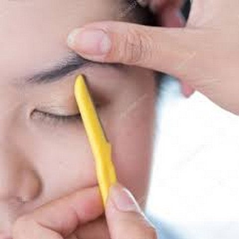 Tinkle Eyebrow Razor 3 Pack, Eyebrow Face Hair Removal & Shaper