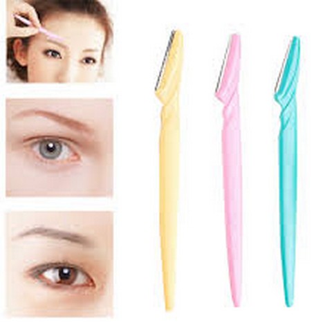Tinkle Eyebrow Razor 3 Pack, Eyebrow Face Hair Removal & Shaper