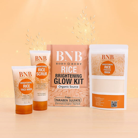 BNB Rice Glow Kit – Instant Radiance, Naturally!  100% ORIGINAL