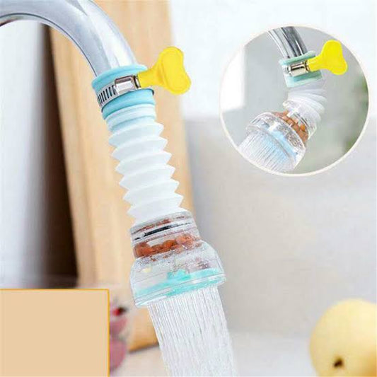 Kitchen Shower Splash Fan Faucet Water-saving Filter Shower Water Rotating Spray Regulator Tap Water