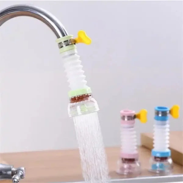 Kitchen Shower Splash Fan Faucet Water-saving Filter Shower Water Rotating Spray Regulator Tap Water