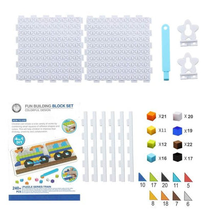 Building Block Set For Kids | Best Quality Block Table Toy For Kids – Toys For Boys & Girls