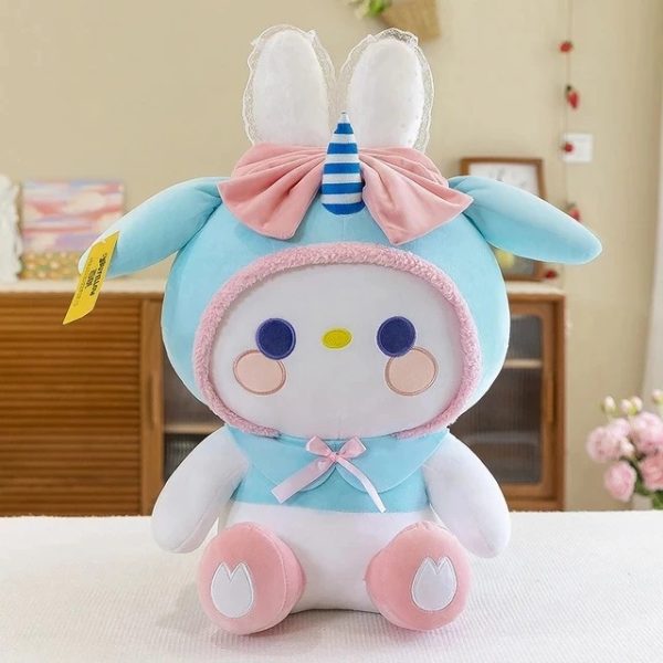 Dino Flower Rabbit Cat Elf Plush Toy Shade Stuff Doll Cute Girl – 35cm