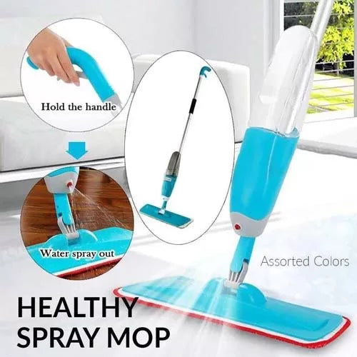 Healthy Spray Cleaning Mop | Water Spray Floor Mop | Magic Mop Cleaner | Spray Mop Floor Cleaner | Spray Mop Refil Bottle