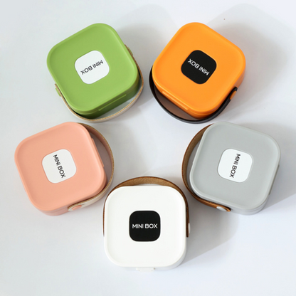 Jewelry Organizer Box | Portable Jewelry Storage Box | Sleek | Portable | Multi-functional Travel Jewelry Organizer | Durable | Compact Ring | Necklace |