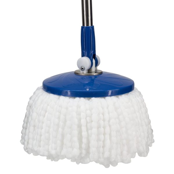(pack Of 3)spin Mop Refill – Extra Head, Additional Microfiber Mop Round Shape Mop Heads