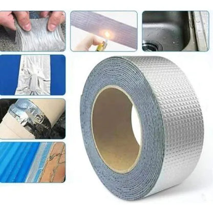 Silver Waterproof Tape Adhesive Duct Tape For Repair Roof (size: 1 Meter)