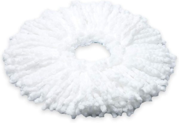 Spin Mop Refill – Extra Head, Additional Microfiber Mop Refill