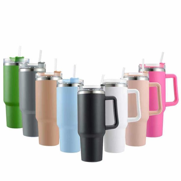 Stanley 40 Oz (1200ml) Stainless Steel Vacuum Insulated Tumbler With Straw | Stanley | (with Box)