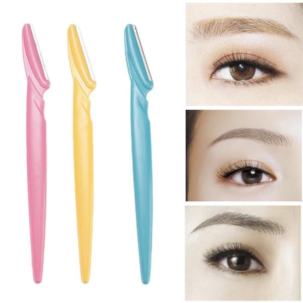 Tinkle Eyebrow Razor 3 Pack, Eyebrow Face Hair Removal & Shaper