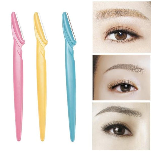 Tinkle Eyebrow Razor 3 Pack, Eyebrow Face Hair Removal & Shaper