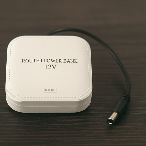 Wifi Router Power Bank 20000 Mah – Reliable Backup Power For Seamless Internet Connectivity Without Adapter