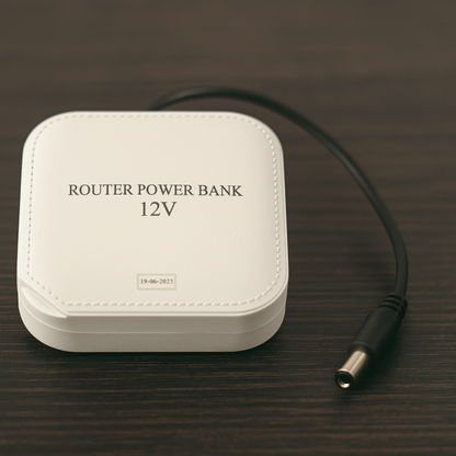 Wifi Router Power Bank 20000 Mah – Reliable Backup Power For Seamless Internet Connectivity Without Adapter